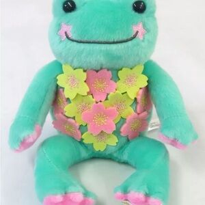 Rare 2023 Pickles the Frog (USA Sakura version) plush toy in mint green
